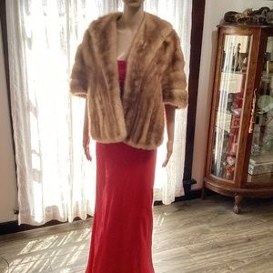 Vintage Mink Shrug